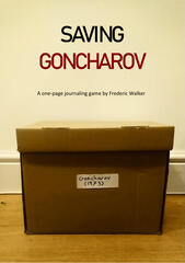 Saving Goncharov Saving Goncharov
