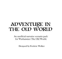 Adventure in the Old World